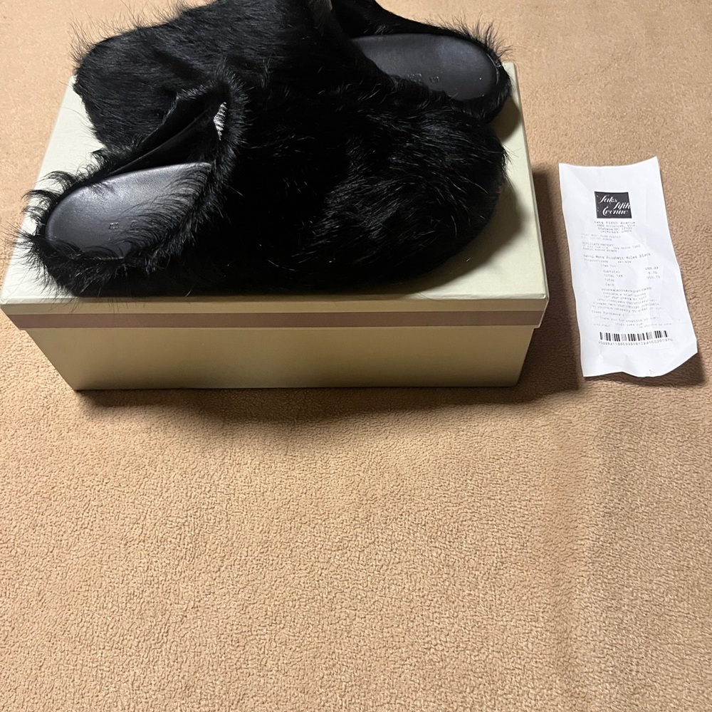 Black Marni Fussbett Slides